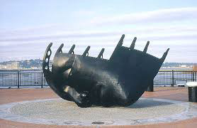 Metalwork sculpture in Cardiff