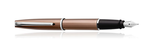 Aurora style bronze pvd fountain pen