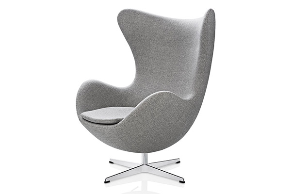 The famous Egg chair designed by Arne Jacobsen