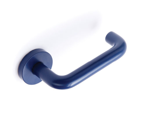 3V 522 Powder coated stainless steel Lever Door Handle 