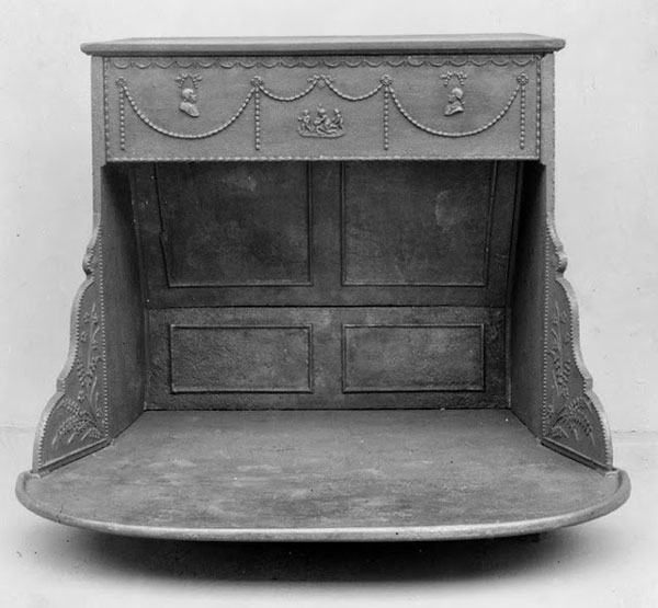 A Franklin Stove. (ca. 1795) Metropolitan Museum