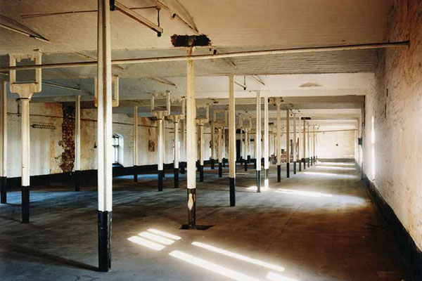 Ditherington Flax Mill 1796, Britain’s first steel frame structure. Photo e-architect