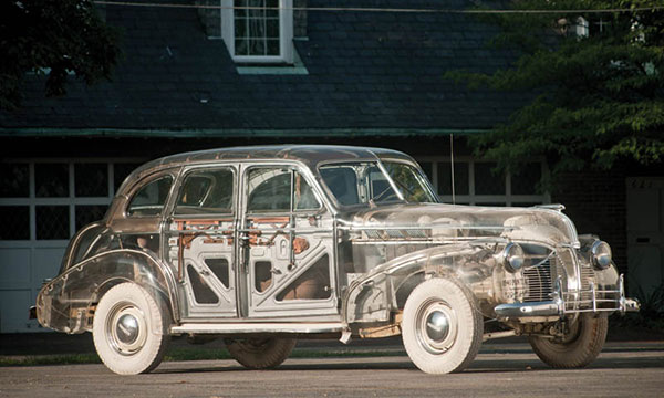 Pontiac DeLuxe Six car built from Plexi-glass, 1939 in conjunction with Rohm and Haas