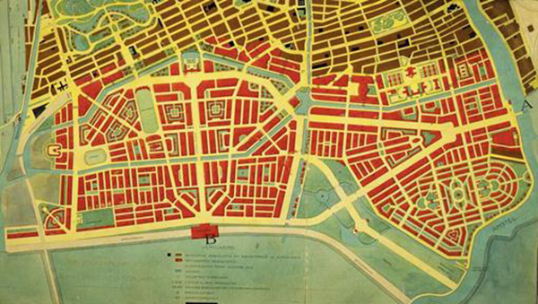 South Plan as adopted in 1917 by the City of Amsterdam