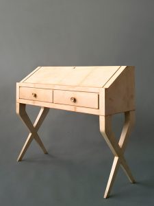 Parchment desk by Gio Ponti, whose work was an inspiration for the design of the Devonshire Club Hotel