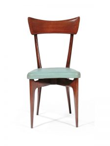 Mid-century dining chair by Ico Parisi who inspired the design style for The Devonshire Club Hotel