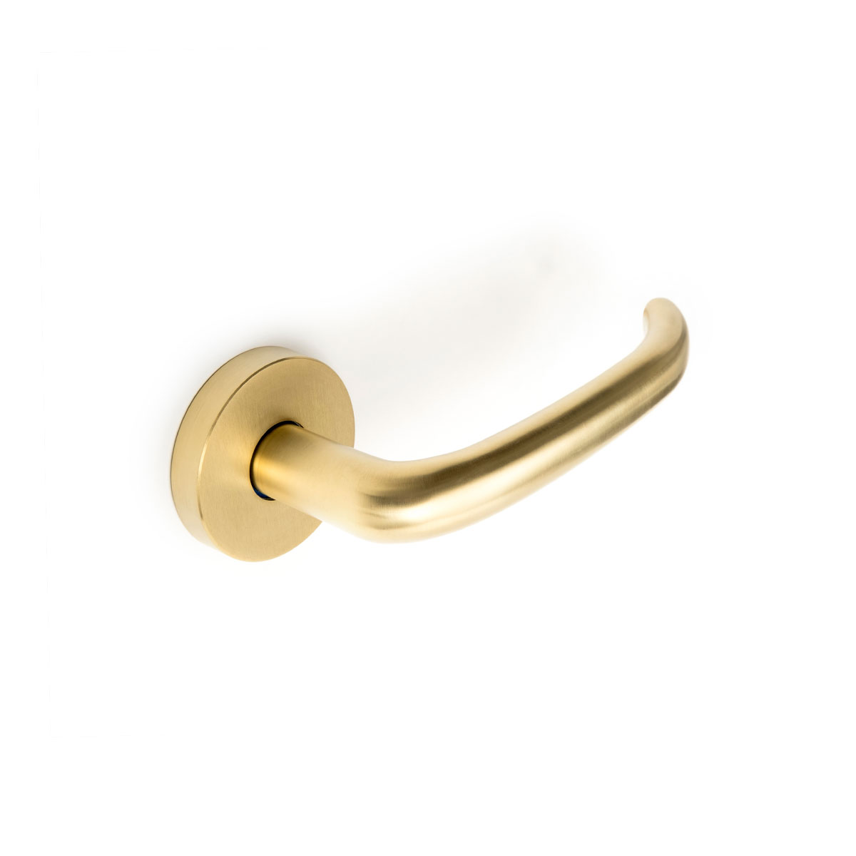 Gold Brush – DSS 3V 144 Lever Handle in PVD coloured stainless steel