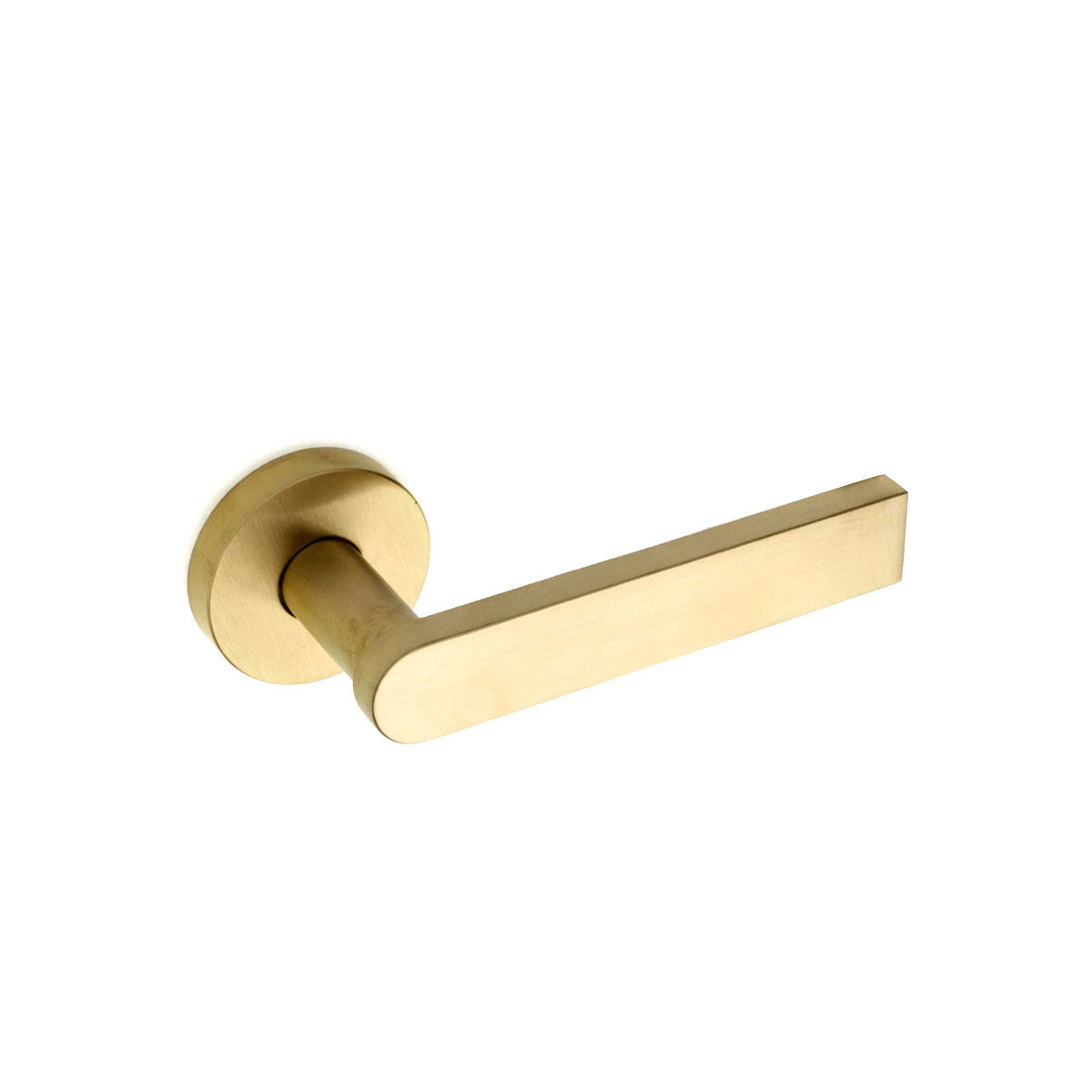 Royal Gold Brush – DSS 3V 144 Lever Handle in PVD coloured stainless steel