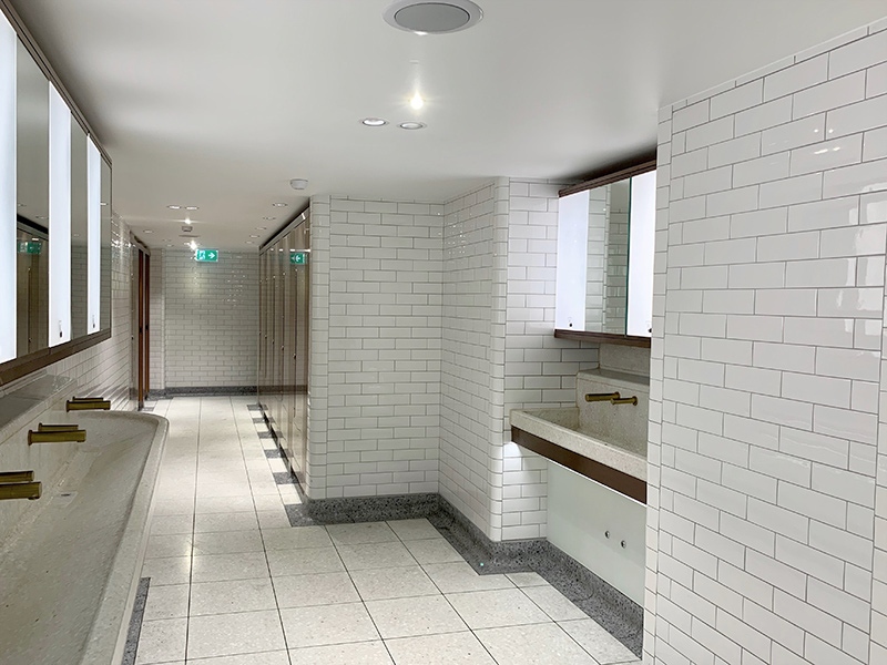 A tour of the £4 million renovations of the subterranean toilets at London Victoria Rail Station