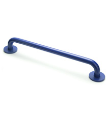 Antimicrobial Powder Coated Grab Rail i Blue