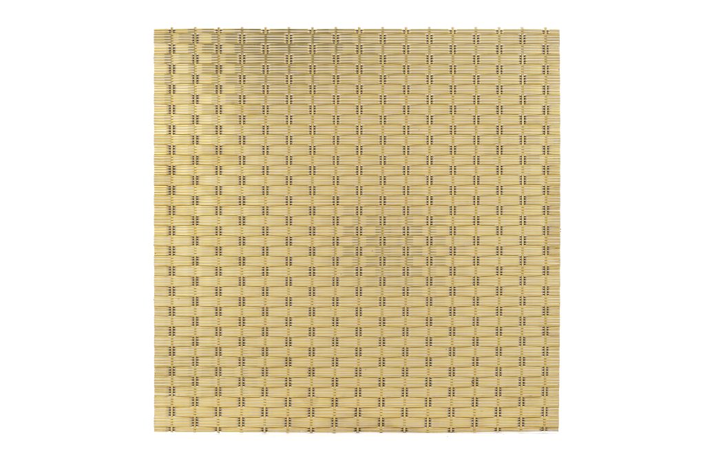 JDL Amron PVD architectural mesh - Product Ref: JDL Amron PVD Rigid Woven Mesh DF-8 - Colour: Champagne - Champagne is suitable for interior and exterior use