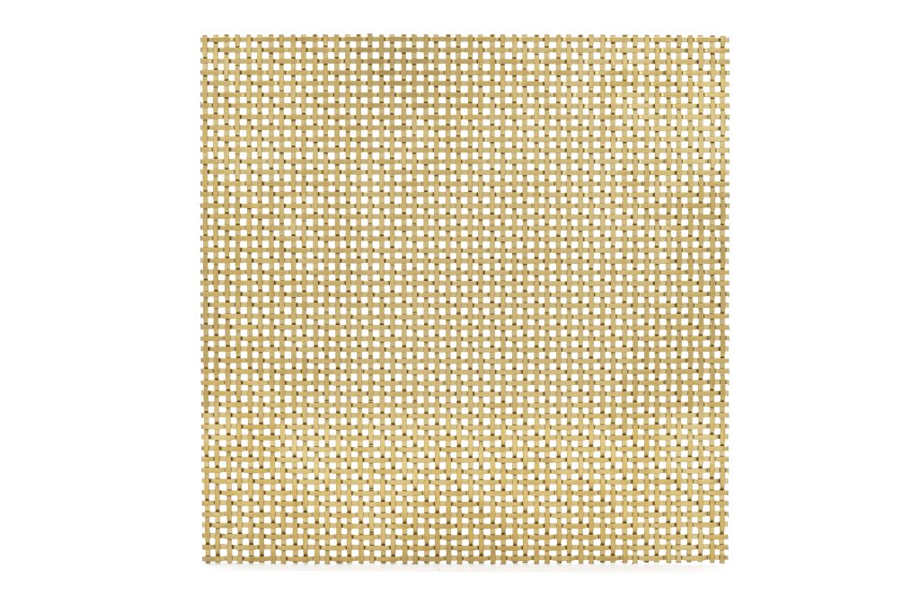 JDL Amron PVD architectural mesh - Product Ref: JDL Amron PVD Rigid Woven Mesh TW-1 - Colour: Champagne - Champagne is suitable for interior and exterior use