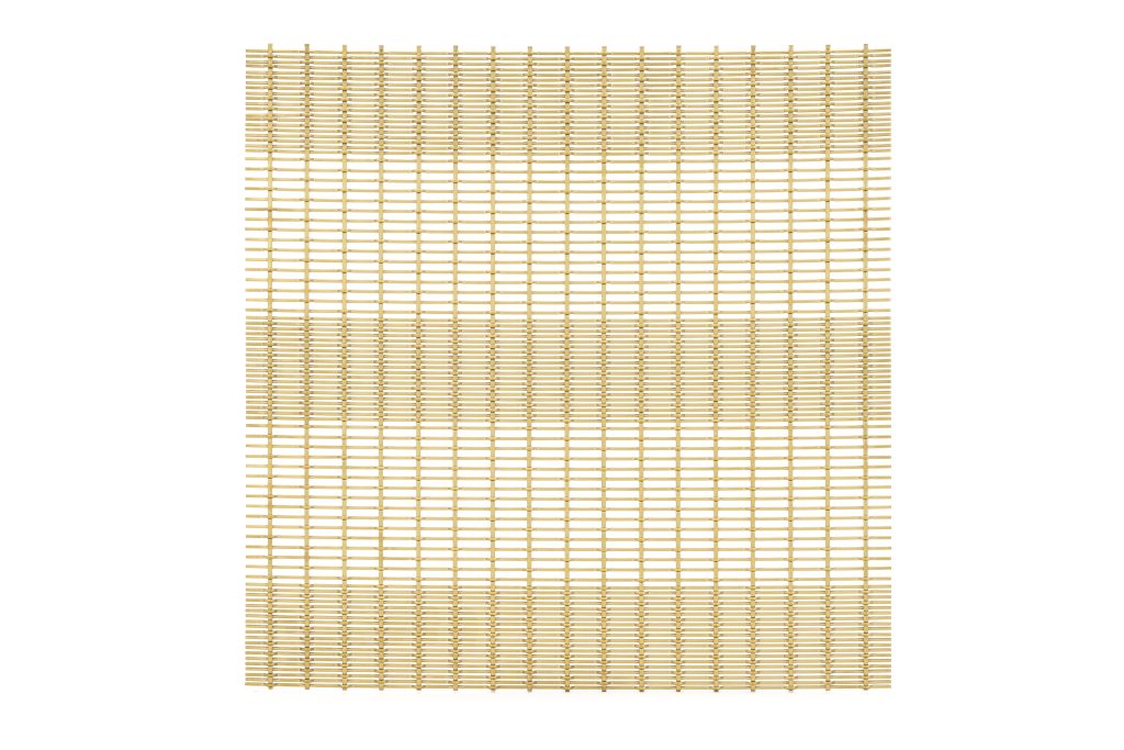 JDL Amron PVD architectural mesh - Product Ref: JDL Amron PVD Rigid Woven Mesh PFZ-53 - Colour: Champagne - Champagne is suitable for interior and exterior use