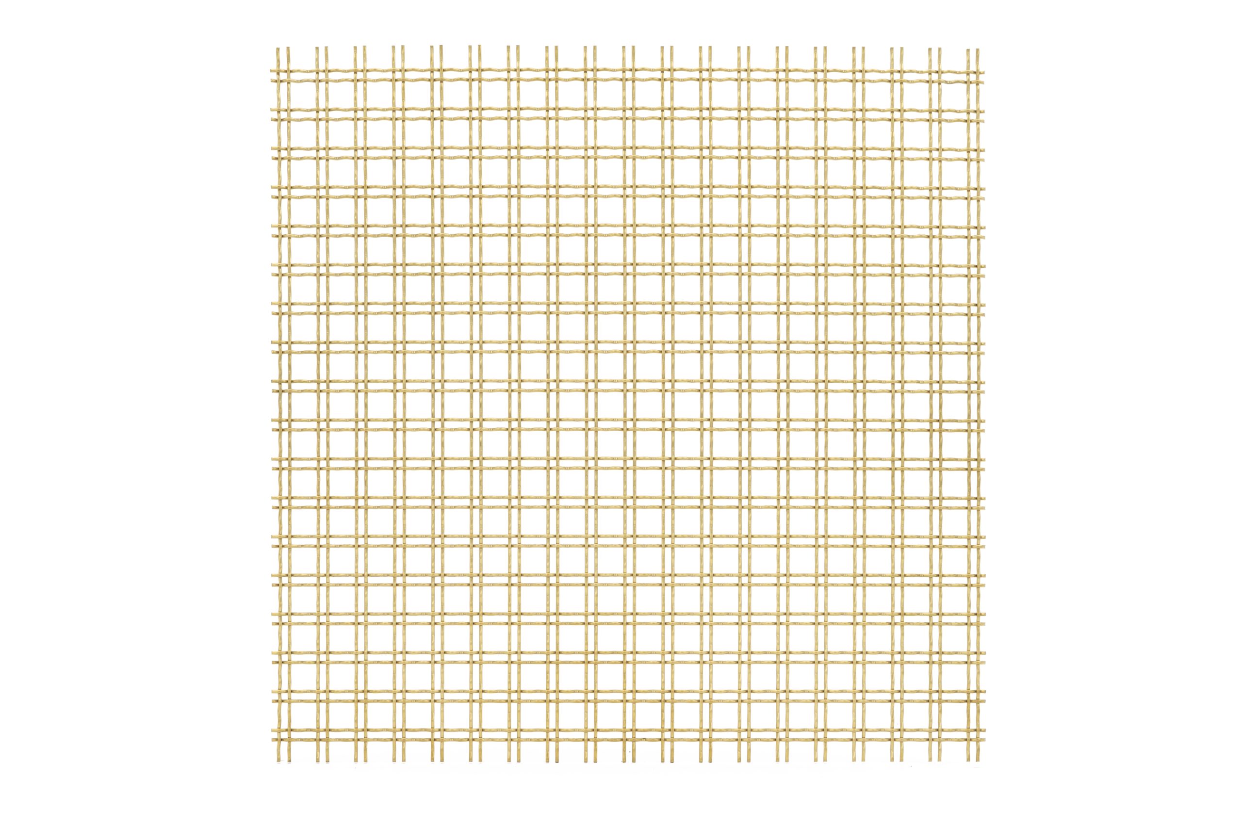 JDL Amron PVD architectural mesh - Product Ref: JDL Amron PVD Rigid Woven Mesh M22-28 - Colour: Champagne - Champagne is suitable for interior and exterior use