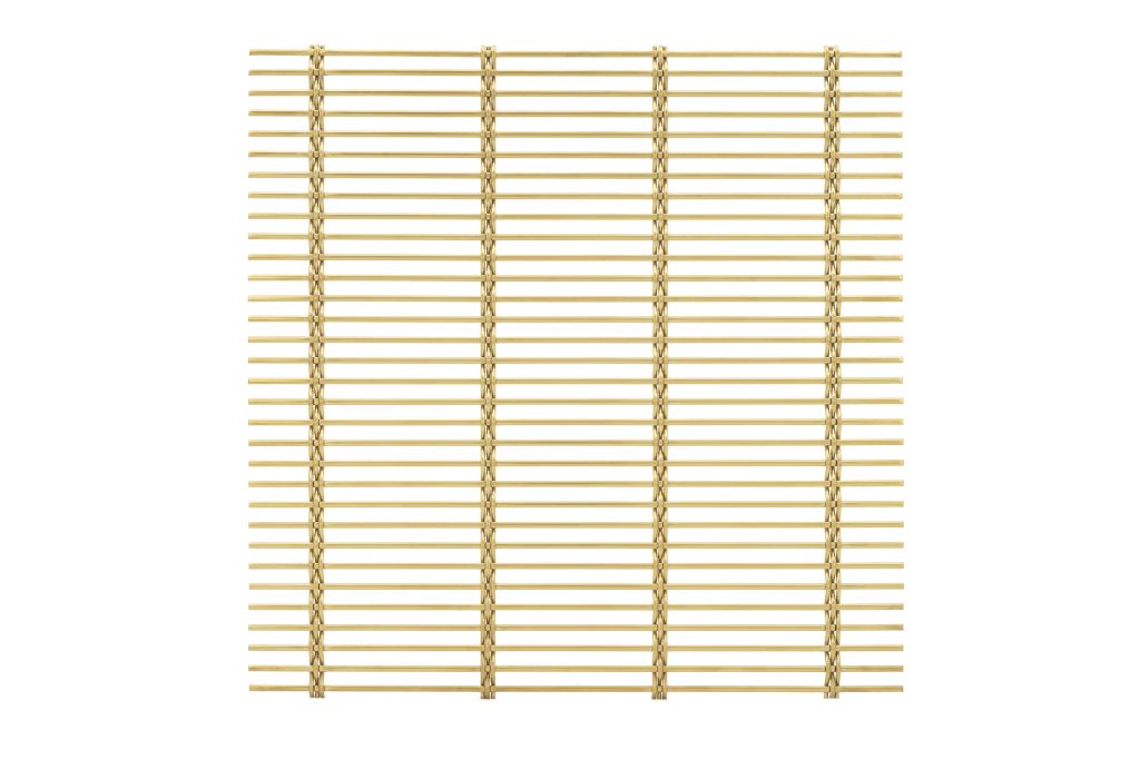 JDL Amron PVD architectural mesh - Product Ref: JDL Amron PVD Rigid Woven Mesh M13Z-179 - Colour: Champagne - Champagne is suitable for interior and exterior use