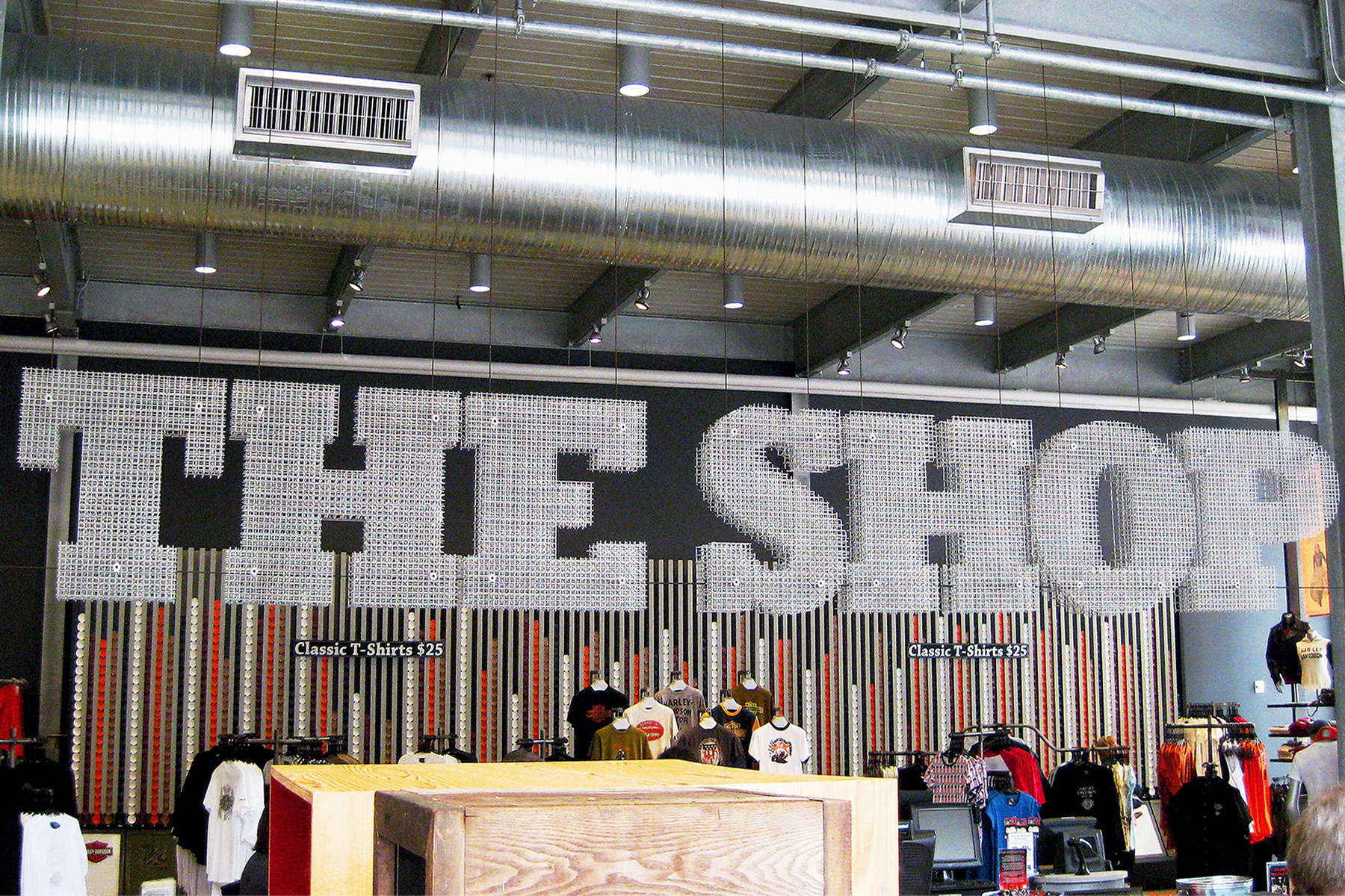 Signage and signage backdrops