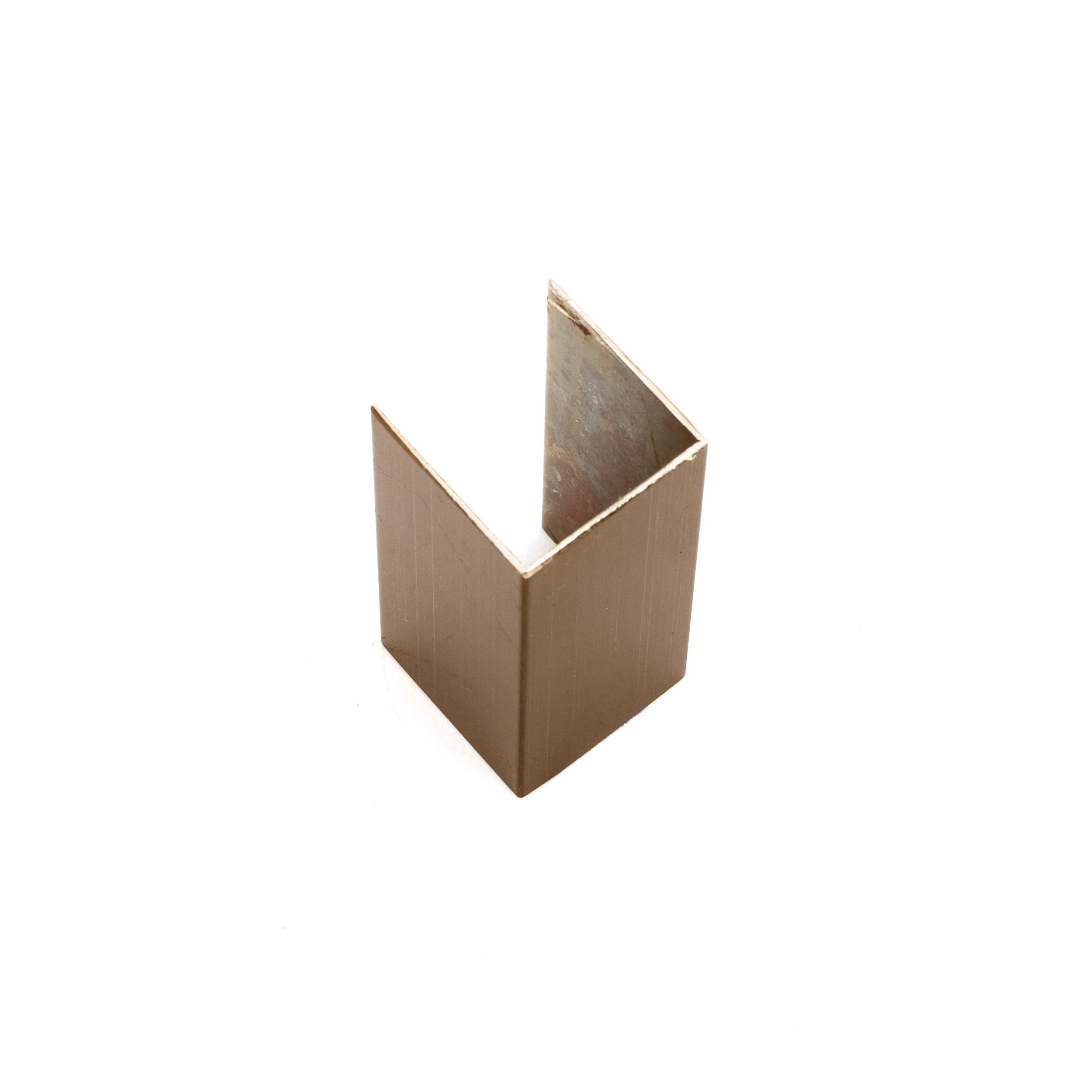 V-Groove Profile MP08-1 1.25mm in Double Stone Steel PVD coloured stainless steel Bronze Hairline V-Groove Profile MP08-1 1.25mm in Double Stone Steel PVD coloured stainless steel Bronze Hairline