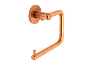 DP 2104 Prestige Toilet Roll Holder in PVD coloured stainless steel Copper Brush.