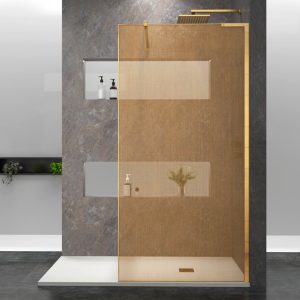 A very similar product, available from Royal Bathrooms, this time in PVD Brass Brush. Both will look beautiful - and unusual - in a bathroom however the PVD screen is a third to a quarter of the price of the solid brass and will not tarnish.